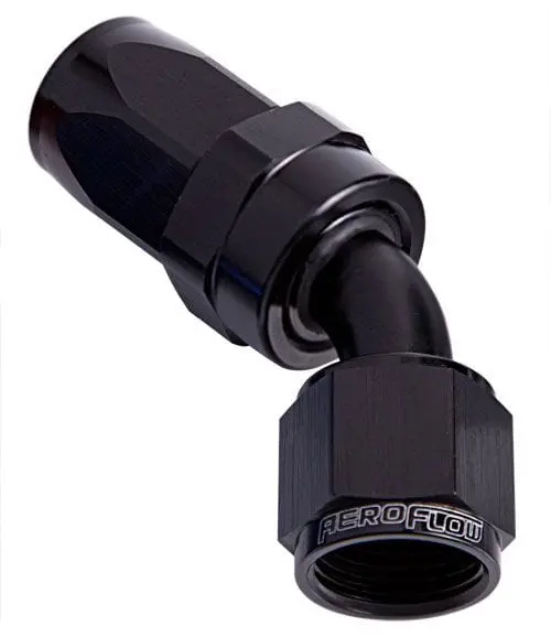 100 Series 45° Swivel Hose Fitting For -20An Lines – Af102-20Blk 1