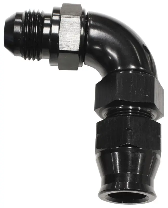 90-Degree Tube-To-Male An Fitting: 3/4-Inch To -18An (Black) 1