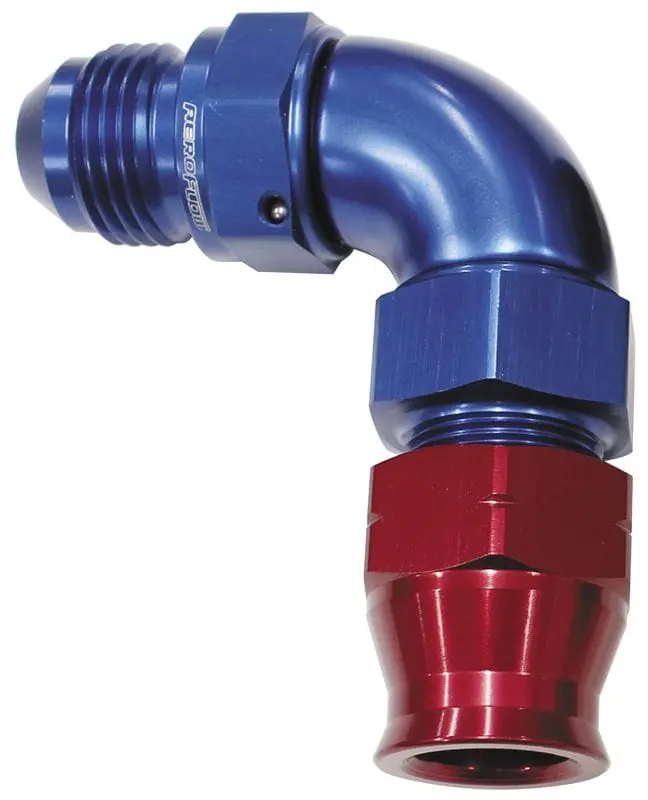 90-Degree Tube-To-An Adapter - 3/4" Tube To -18An For Fuel Or Brake Lines 1