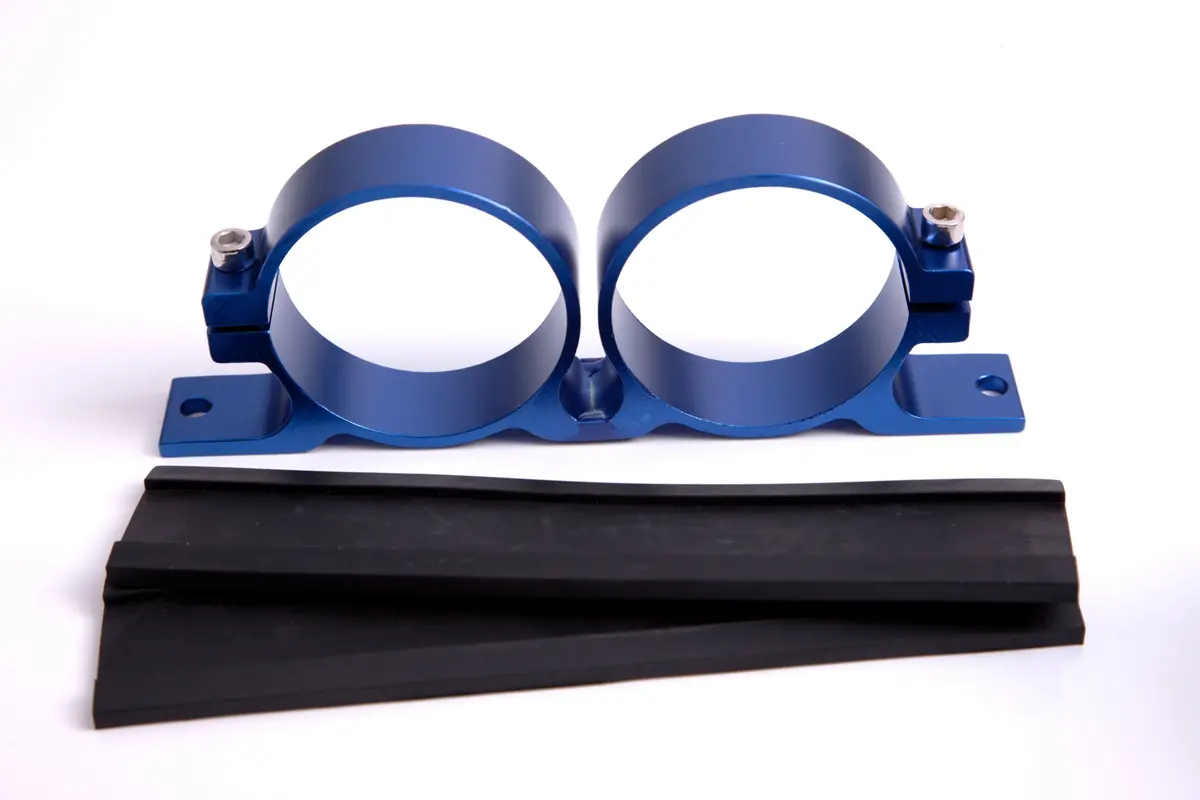 Bosch Dual-Fuel Pump Mounting Bracket – Blue Anodized (Af64-2015) 1