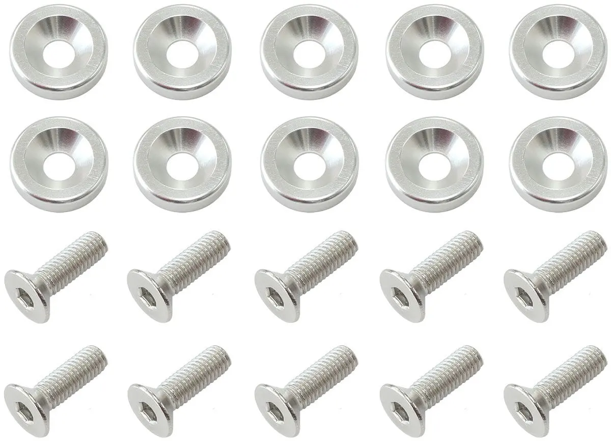 Billet Specialties Af64-4374S M8X1.25Mm Fender Bolt & Dress-Up Kit 1