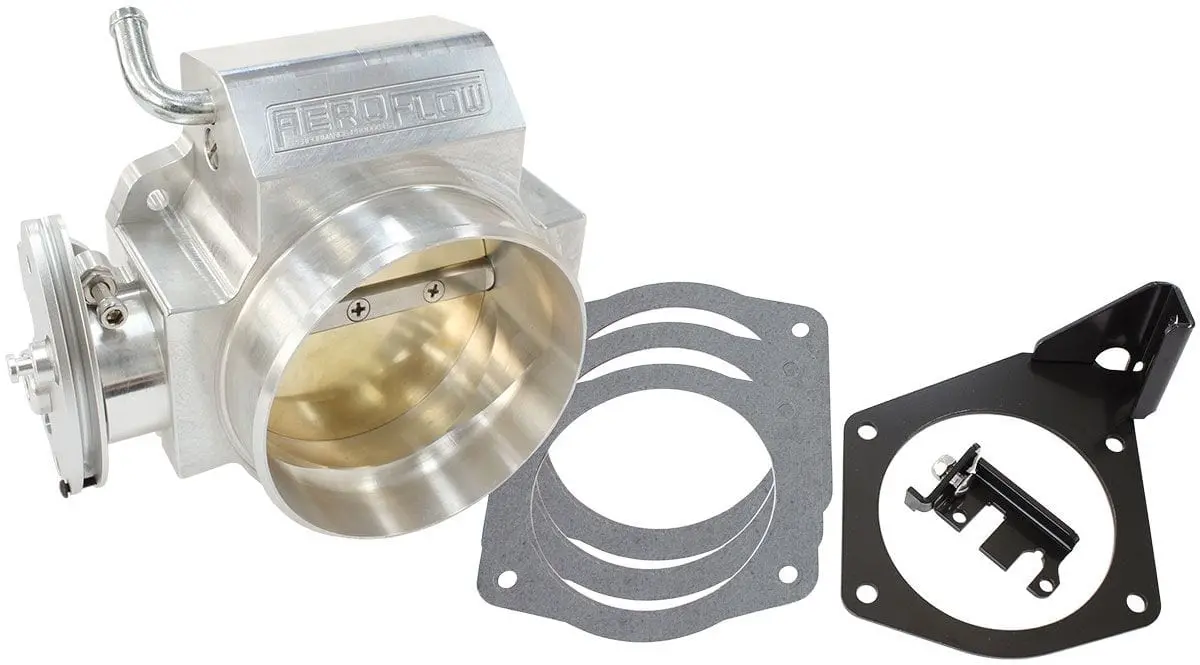 Polished 95Mm Billet Aluminum Throttle Body For Af64-2072 Applications 1