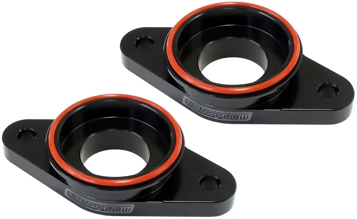Black Anodized Blow-Off Valve Adapter – Universal Fit For Turbocharged Intake Systems (Af64-5055Blk) 1