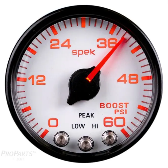 Autometer Spek-Pro Analog Pressure Gauge – 2-1/16" Dial, P30412 1