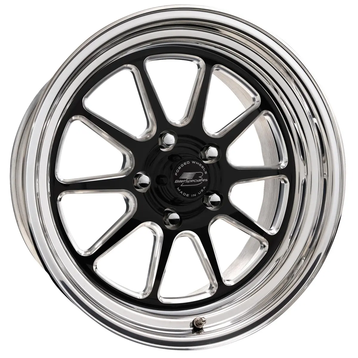 Billet Specialties Amcb33890 Amc33 Malibu Black Satin Custom Wheels 1