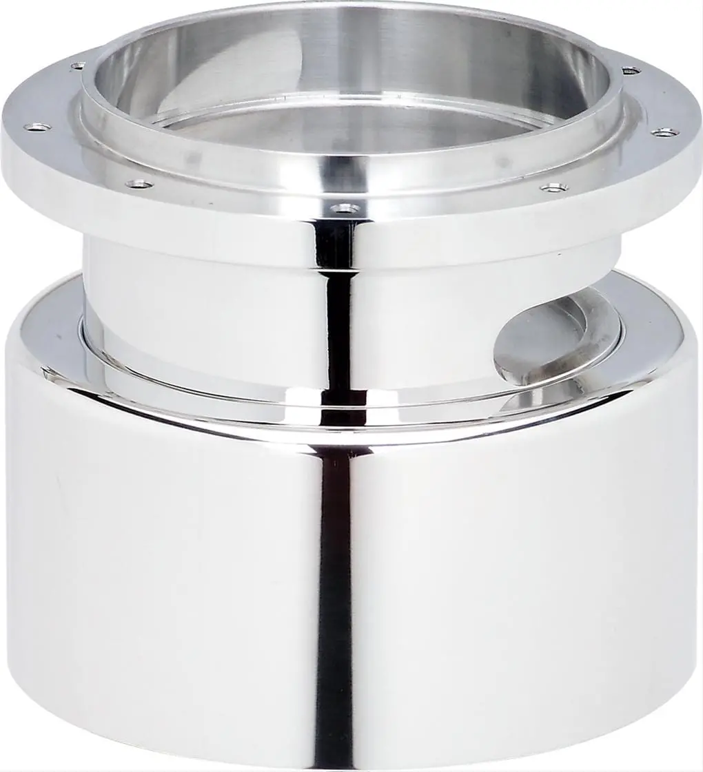 Billet Specialties Adjustable Steering Wheel Hub Adapter – Bolt-On Mounting For Custom Wheels (31324) 1