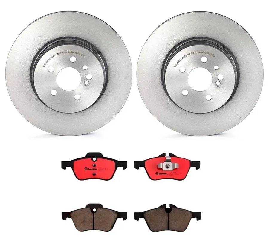 Brembo Brake Pad And Rotor Kit – Oe-Spec Performance Replacement 1