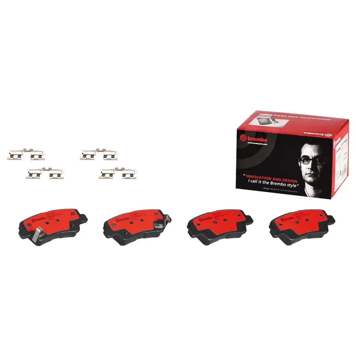 Brembo Kt00621 Performance Disc Brake Pad And Rotor Package 1