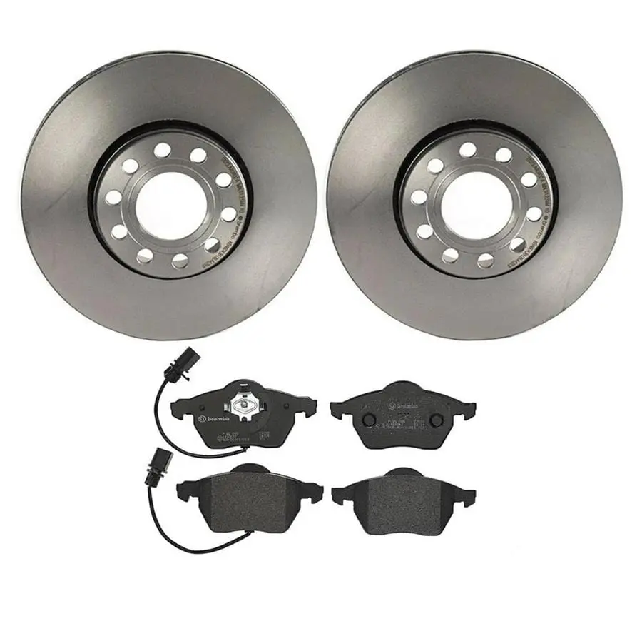 Brembo Brake Kit – Front Rotor & Pad Set, Kt04302 Performance Package 1