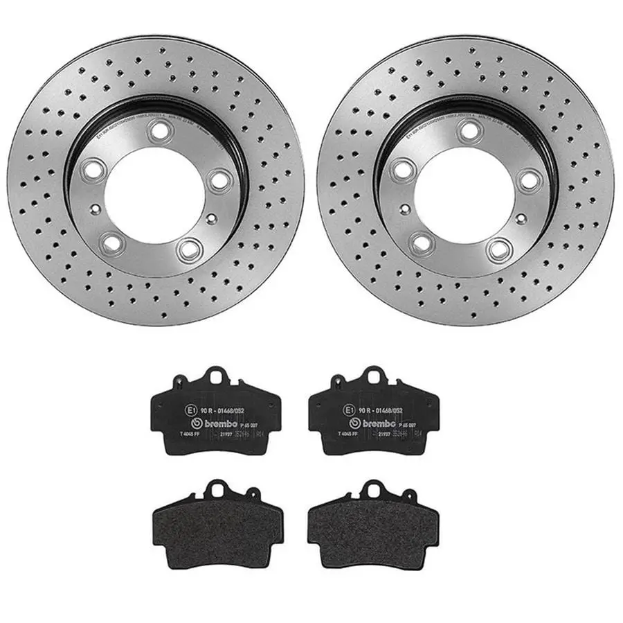 Brembo Brake Pad And Rotor Combo Kit – Kt04385 1
