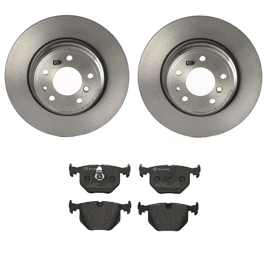Brembo Kt04448 Premium Brake Pad And Rotor Kit – Direct Replacement Upgrade 1