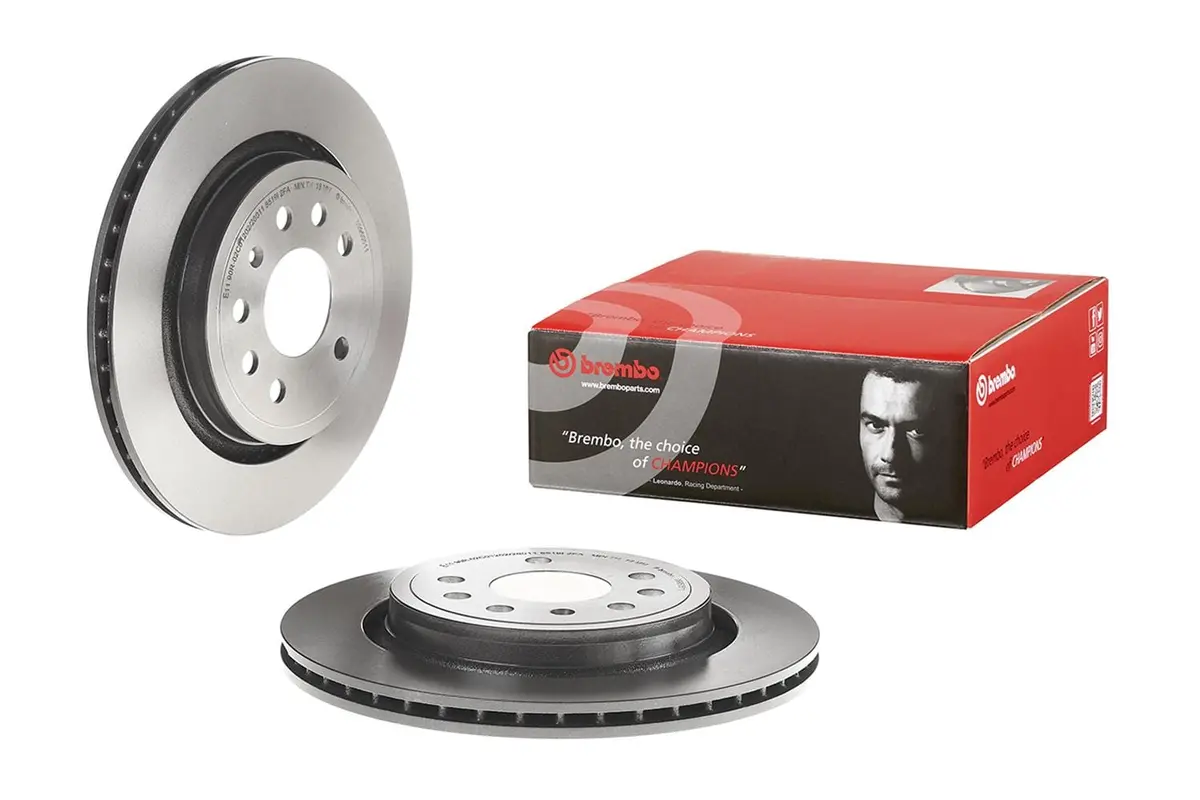 Brembo 09.9505.11 Uv-Coated Performance Brake Rotors For Corrosion Resistance 1