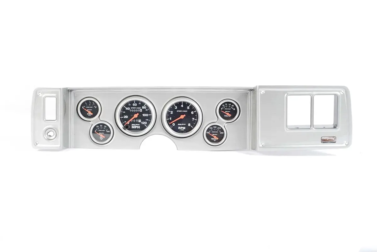 Classic Thunder Road Instrument Panel – Pre-Wired With Autometer Gauges (101791612) 1