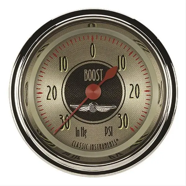 Classic Instruments All-American Nickel Series Speedometer And Gauge Set – Vintage-Styled Analog Display 1