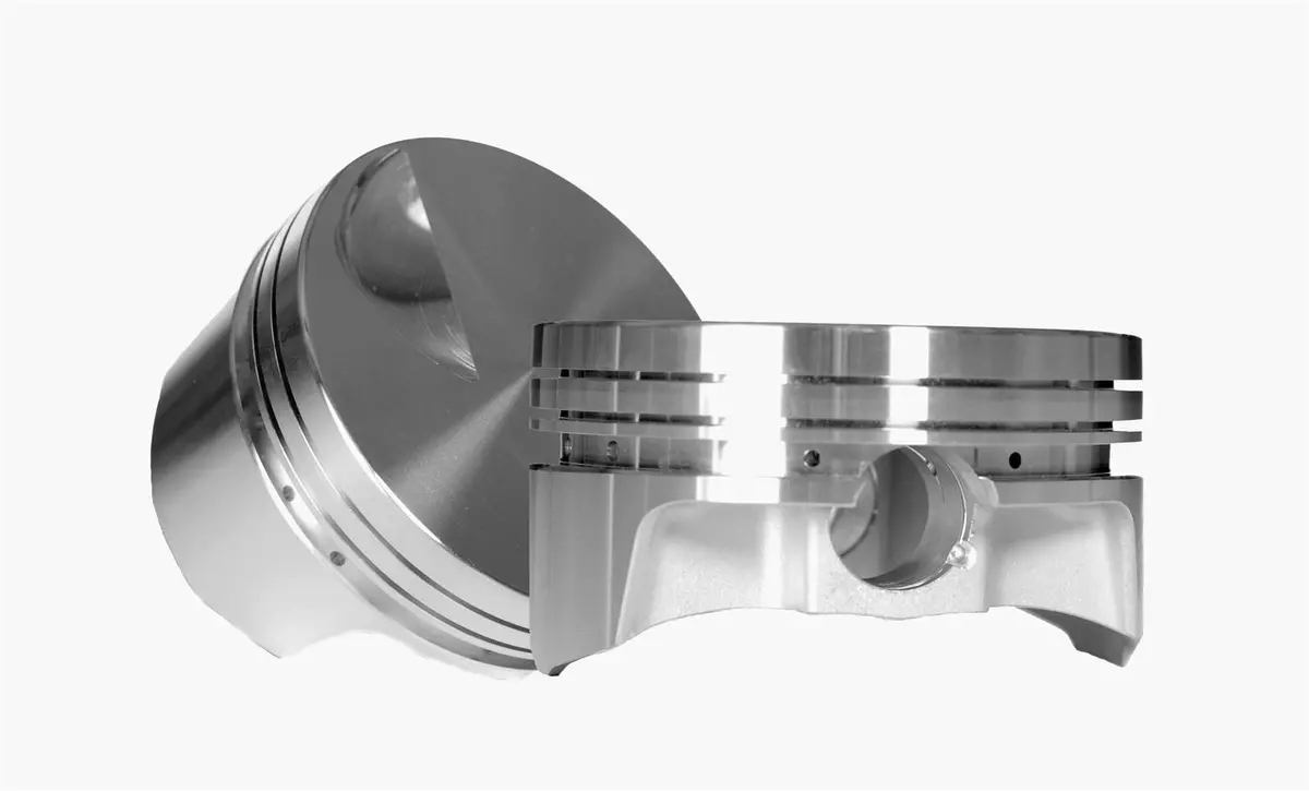 Cp Pistons S2403 Flat-Top Gas-Ported 400Ci Small-Block Chevy Pistons 1