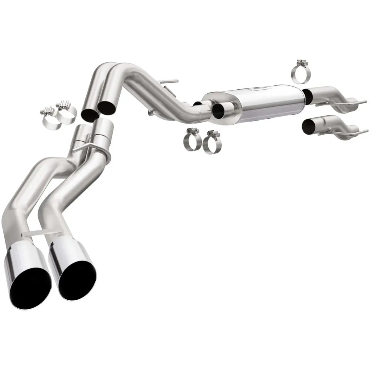 Magnaflow Street Series Cat-Back Exhaust System – Universal Fit, Stainless Steel (19565) 1