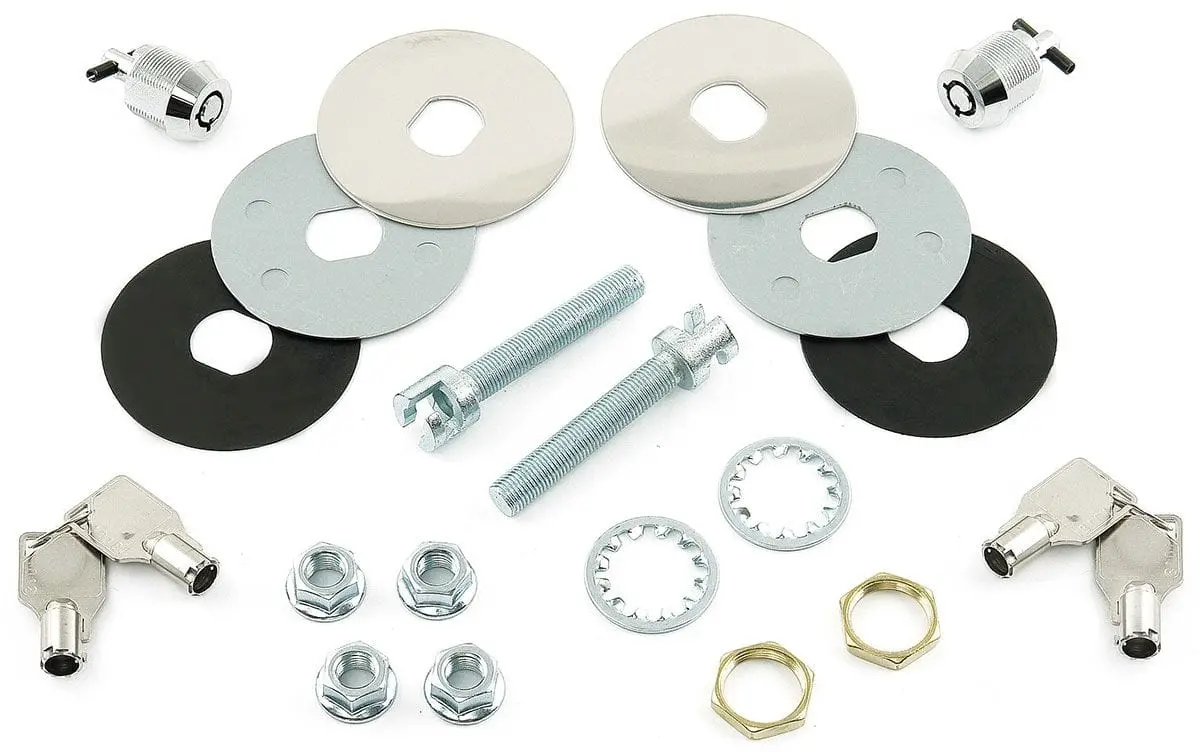 Mg1472 Bonnet Locking Pin Kit For Classic Vehicles 1