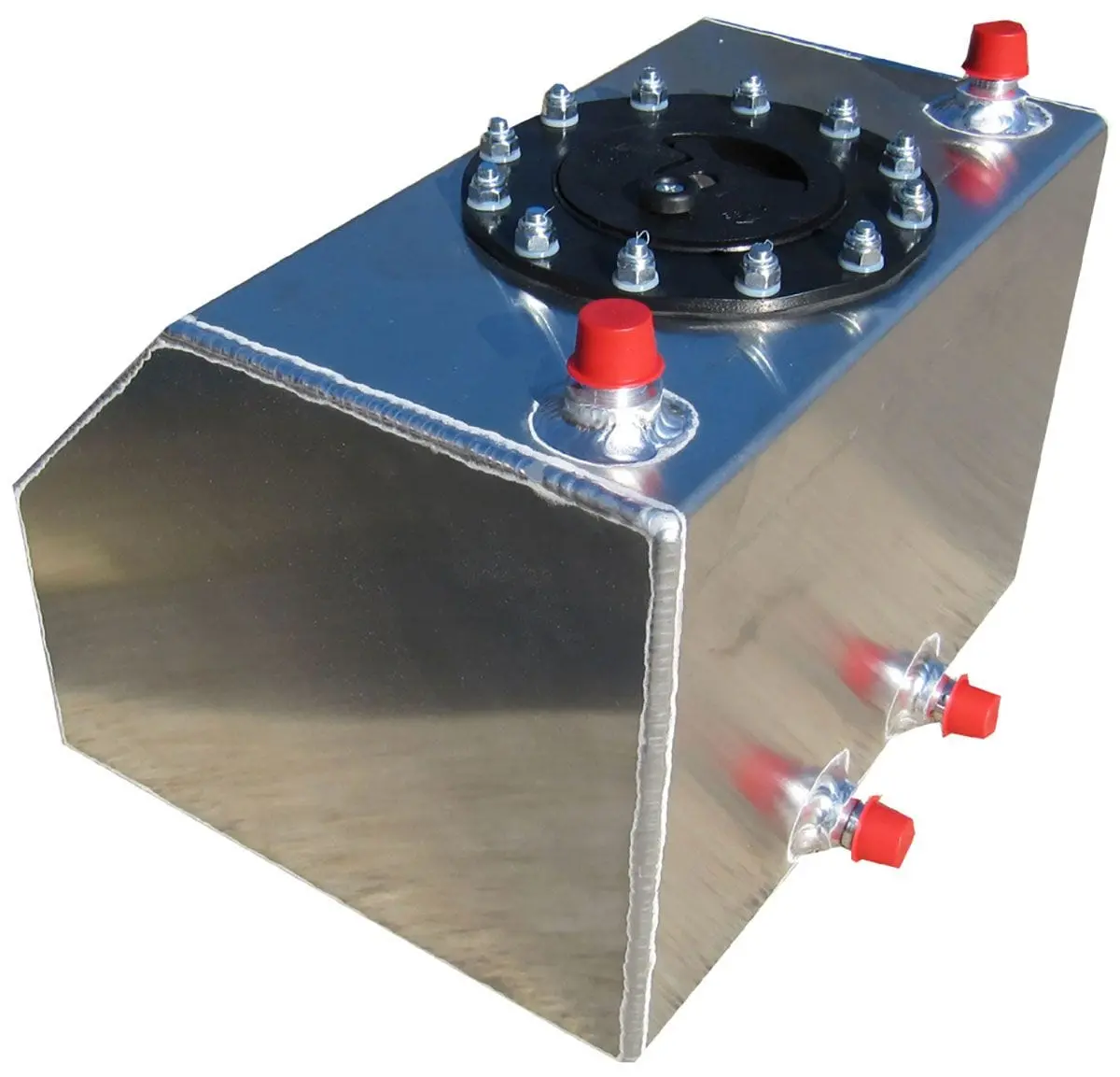 Rci 4-Gallon (15L) Aluminum Foam-Filled Fuel Cell – Natural Finish 1