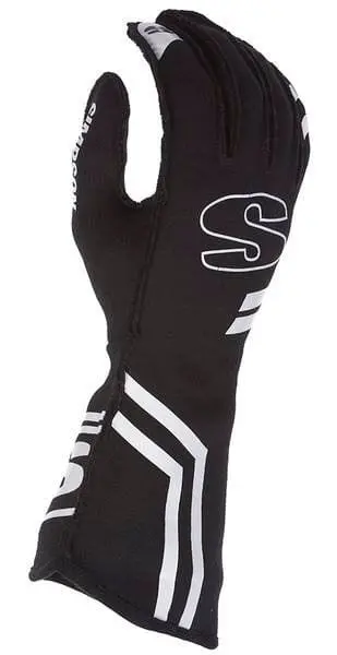 Endurance Siegmk Sfi-5/Fia-Certified Racing Glove (Black) 1