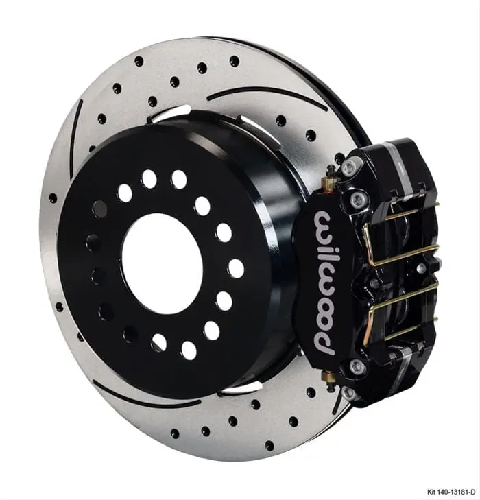 Wilwood Dynapro Rear Parking Brake Kit - Lug-Mount, Integrated Caliper Design 1