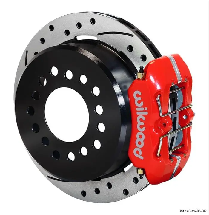 Wilwood Forged Dynalite Pro Front Brake Kit – 14" Rotors, 6-Piston Calipers (140-11491-Dr) 1