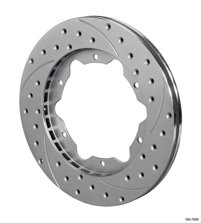 Wilwood 160-7100 Drilled & Slotted Brake Rotors – Srp Series 1