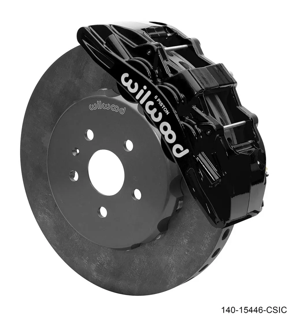 Wilwood 140-15446-Csic Sx6R Carbon-Ceramic Front Brake Kit – Big Brake System 1